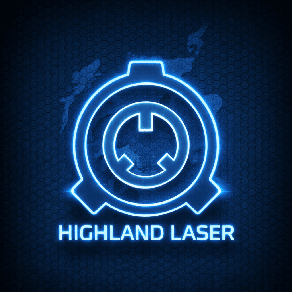 Highland laser logo