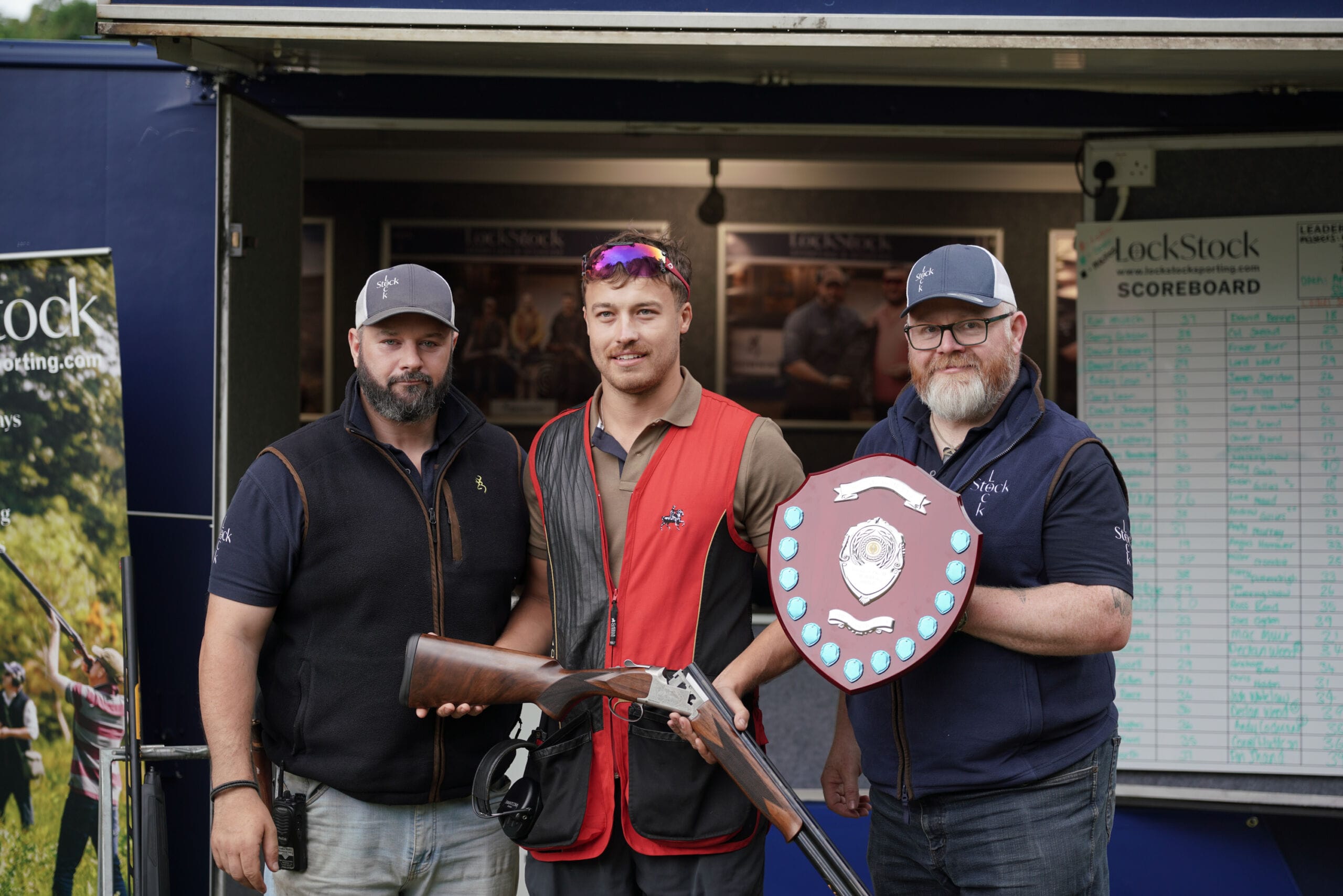 Joel Ogden winner of Lockstock shooting winner of the GWCT Scottish Game Fair 2026